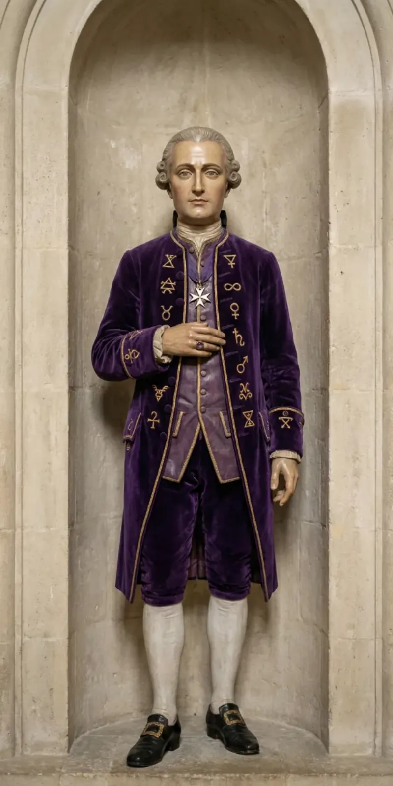 O Mestre da Chama Violeta, O Conde Imortal, O Regente da Era de Aquário, O Deus da Liberdade, O Mago Hermético.