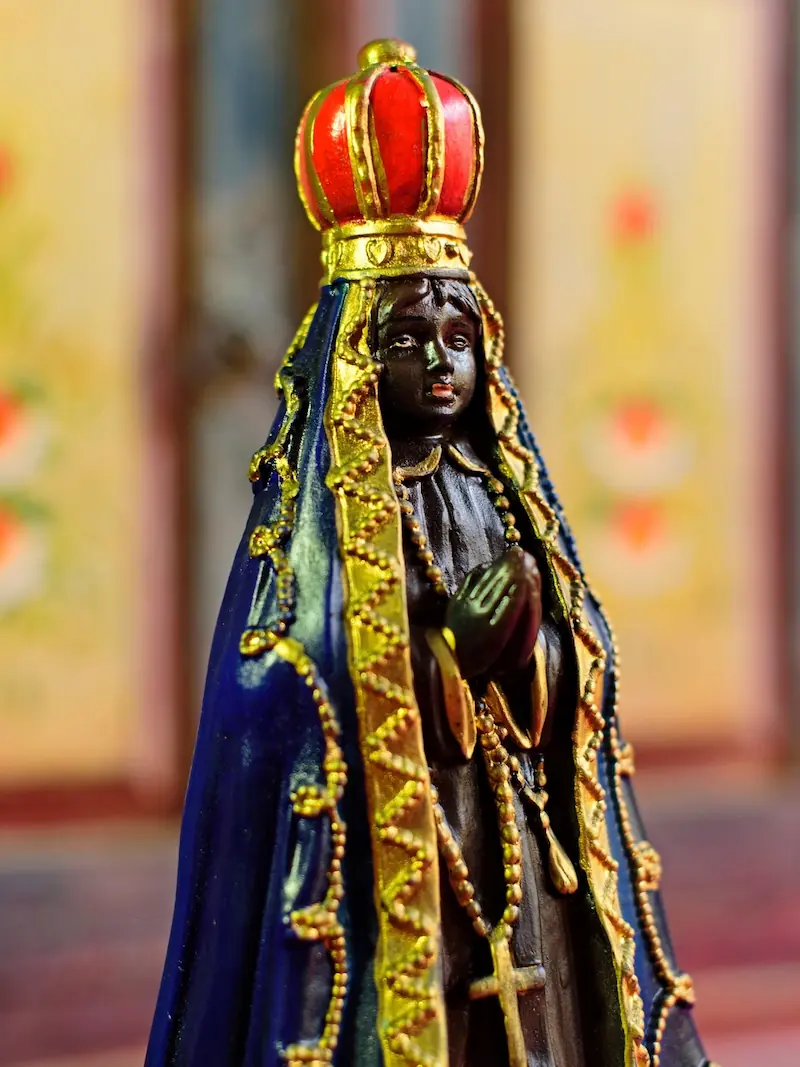 A Padroeira do Brasil, A Virgem do Rio Paraíba, A Mãe Negra, Senhora da Conceição Aparecida, A Restauradora da Unidade.