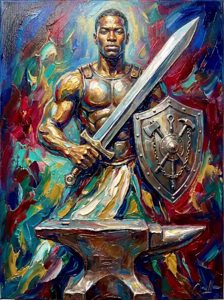 Senhor do Ferro, Orixá da Guerra, Dono dos Caminhos, Protetor dos Ferreiros, General de Aruanda, Vencedor de Demandas