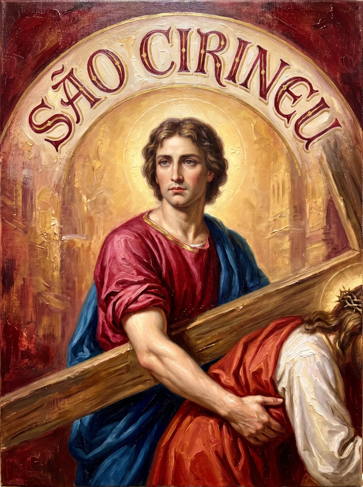 Amparo de Cristo, Protetor dos que Carregam Pesados Fardos, Modelo de Auxílio Fraterno, Intercessor nas Horas de Exaustão, Santo da Solidariedade