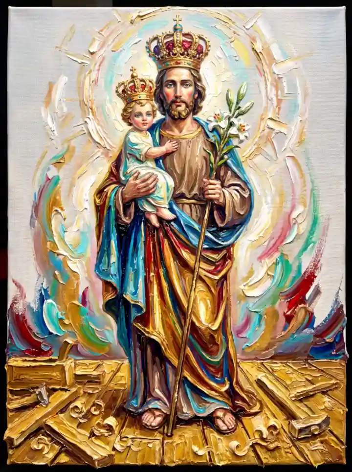 Modelo dos Pais, Guardião do Lar, Santo da Providência, Amparo dos Lares, Protetor da Sagrada Família