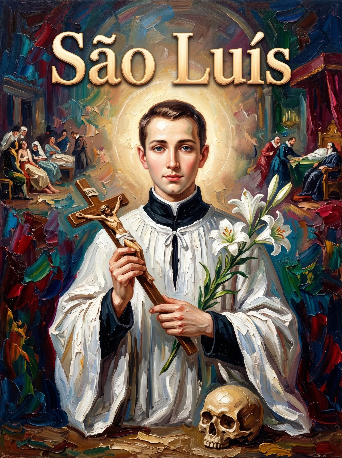 Padroeiro da Juventude, Protetor dos Estudantes, Anjo da Castidade, Mártir da Caridade, Padroeiro dos Seminaristas, Intercessor dos Enfermos