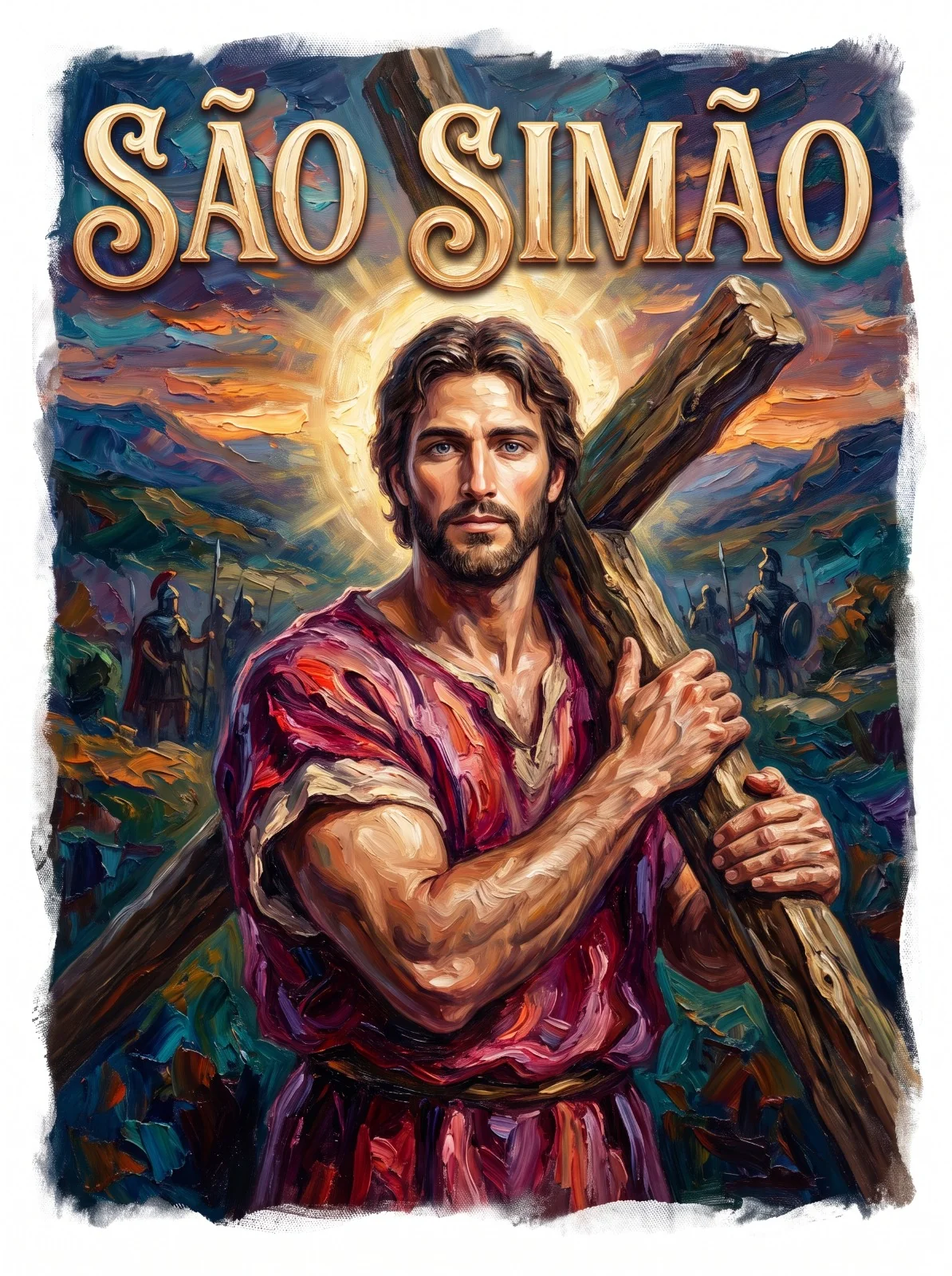 Aquele que Carregou a Cruz, Protetor nas Provações Inesperadas, Santo do Trabalho Braçal, Intercessor dos Compassivos, Companheiro do Calvário